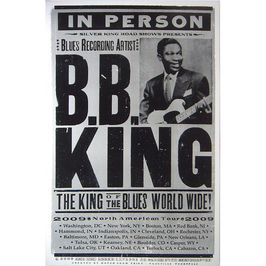 BB King @ The Boulder Theatre 2009 Boulder CO