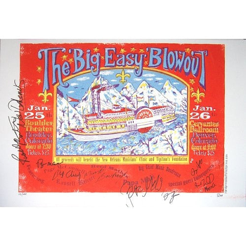 Big Easy Blow Out Benefit Concert By Pollock