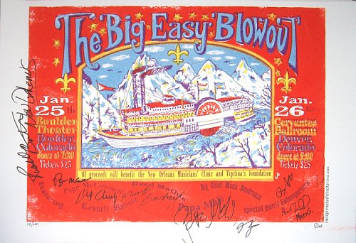 Big Easy Blow Out Benefit Concert  By Pollock