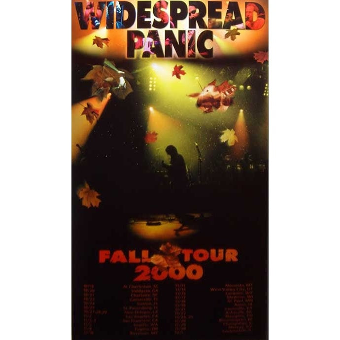 Widespread Panic Fall Tour 2000 Official Limited Edition Poster