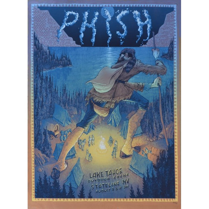 Phish @ Harvey's Casino Lake Tahoe 2011 Official Print By Rich Kelly