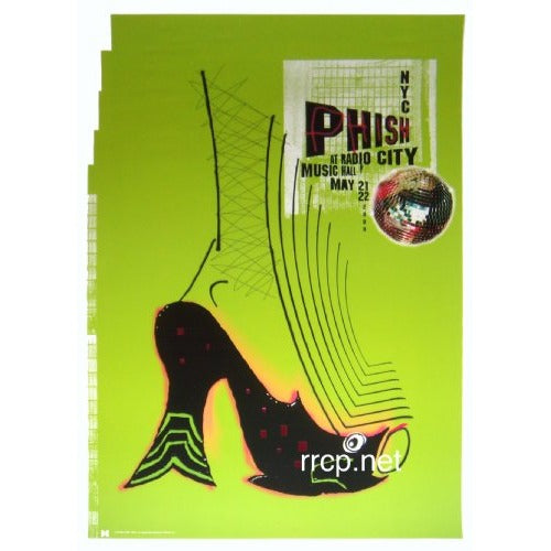 Phish Radio City Music Hall New York City New York 2000 L.E. Poster