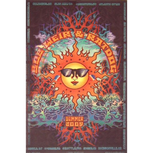 Bob Weir & Ratdog Summer '09 Lenticular Poster