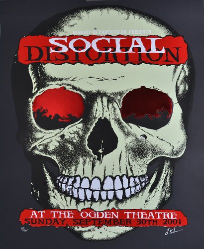 Social Distortion @ The Ogden Theatre Denver  9/30/01