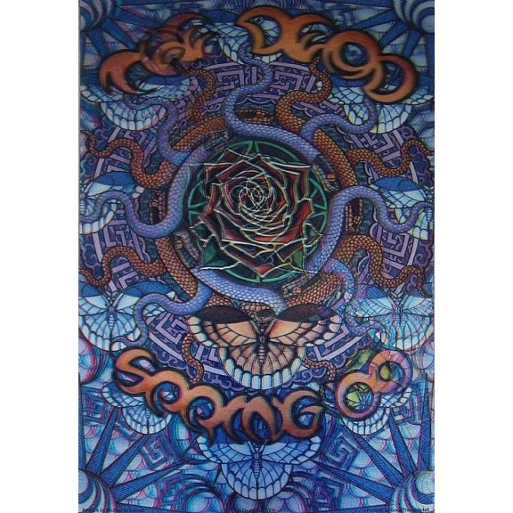 The Dead Spring Tour 2009 3-D Lenticular Poster By Michael Everett 1st Edition