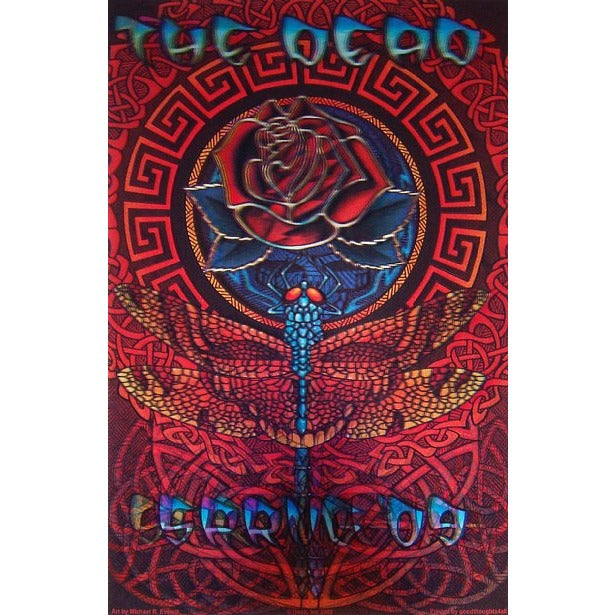 The Dead Spring Tour 2009 Lenticular Poster Version B By Michael Everett 1st Edition