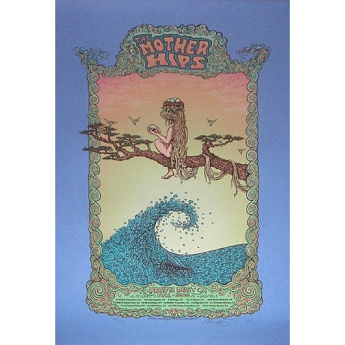 The Mother Hips Pacific Dust Fall Tour 2010 print By Marq Spusta