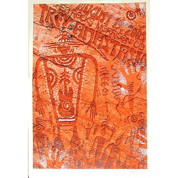 Trey Anastasio @ Red Rocks 8/13/05 Official Poster S/N Silk Screen