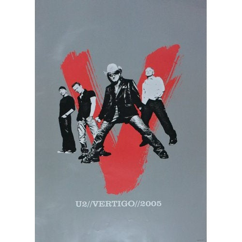 U2 Veritgo North American Tour 2005 Official 1st Edition L.E.Poster Version A