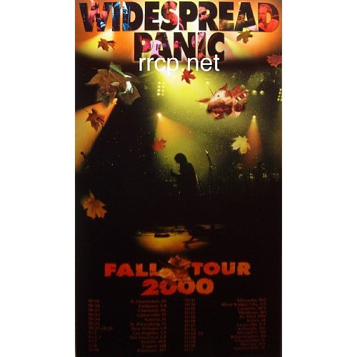 Widespread Panic Fall Tour 2000 Limited Edition 1st Printing Poster