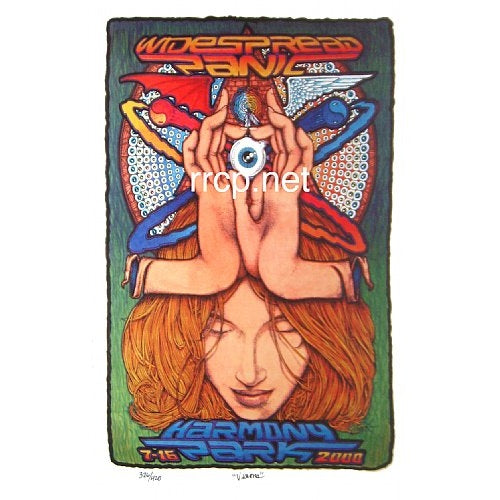 Widespread Panic @ Harmony Park, Geneva Minnesota 7/16/00 official print S/N edition of 420