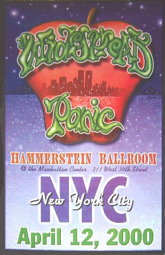 Widespead Panic @ The Hammerstein Ballroom 4/12/00