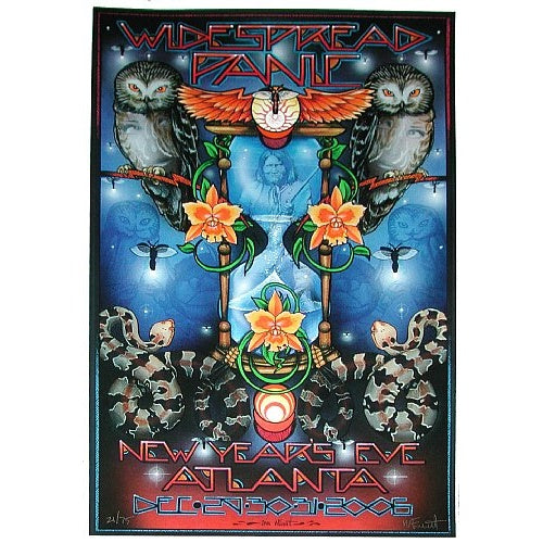 Widespread Panic @ The Philips Arena New Years Eve Concerts 2006 Atlanta Georgia LE print of 75 By Michael Everett