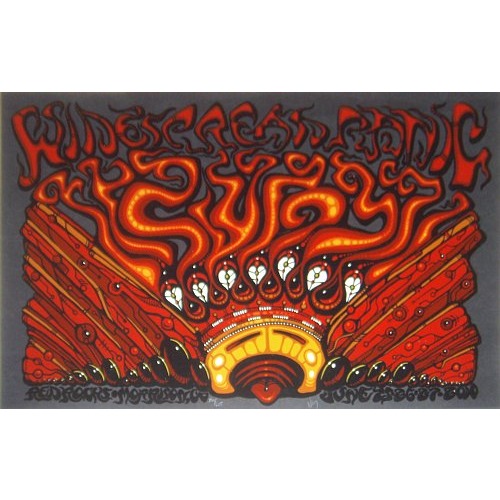 Widespread Panic Red Rocks 2010 Official Concert Poster S/N 1st Edition