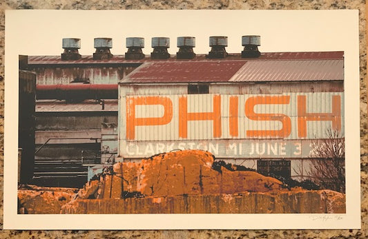 Phish Pine Knob Clarkston Michigan 2011 S/N 1st Edition Poster