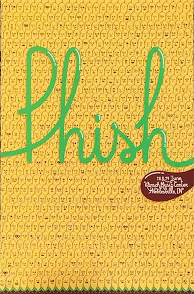 Phish Klipsch Music Center Deer Creek Noblesville Indiana 2012 Official Poster Edition of 900