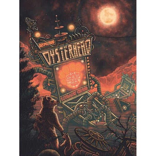 Oysterhead 1STBANK Center Broomfield Colorado 2/14/20 Official Silkscreen Concert Poster S/N edition of 500