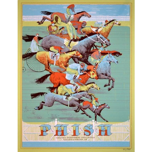 Phish Saratoga Springs New York July 6-8 2012 Official Poster Edition of 975 Rich Kelly