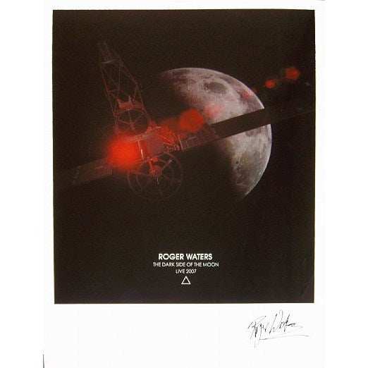 Roger Waters World Tour 2007 "Dark Side Of The Moon" Hand numbered lithograph