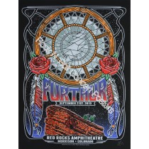 Furthur (Grateful Dead) Red Rocks Amphitheatre September  22nd 2013 Night 3 Official 1st Edition Poster