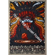 Widespread Panic @ Red Rocks Amphitheatre 2011 Official Concert Poster
